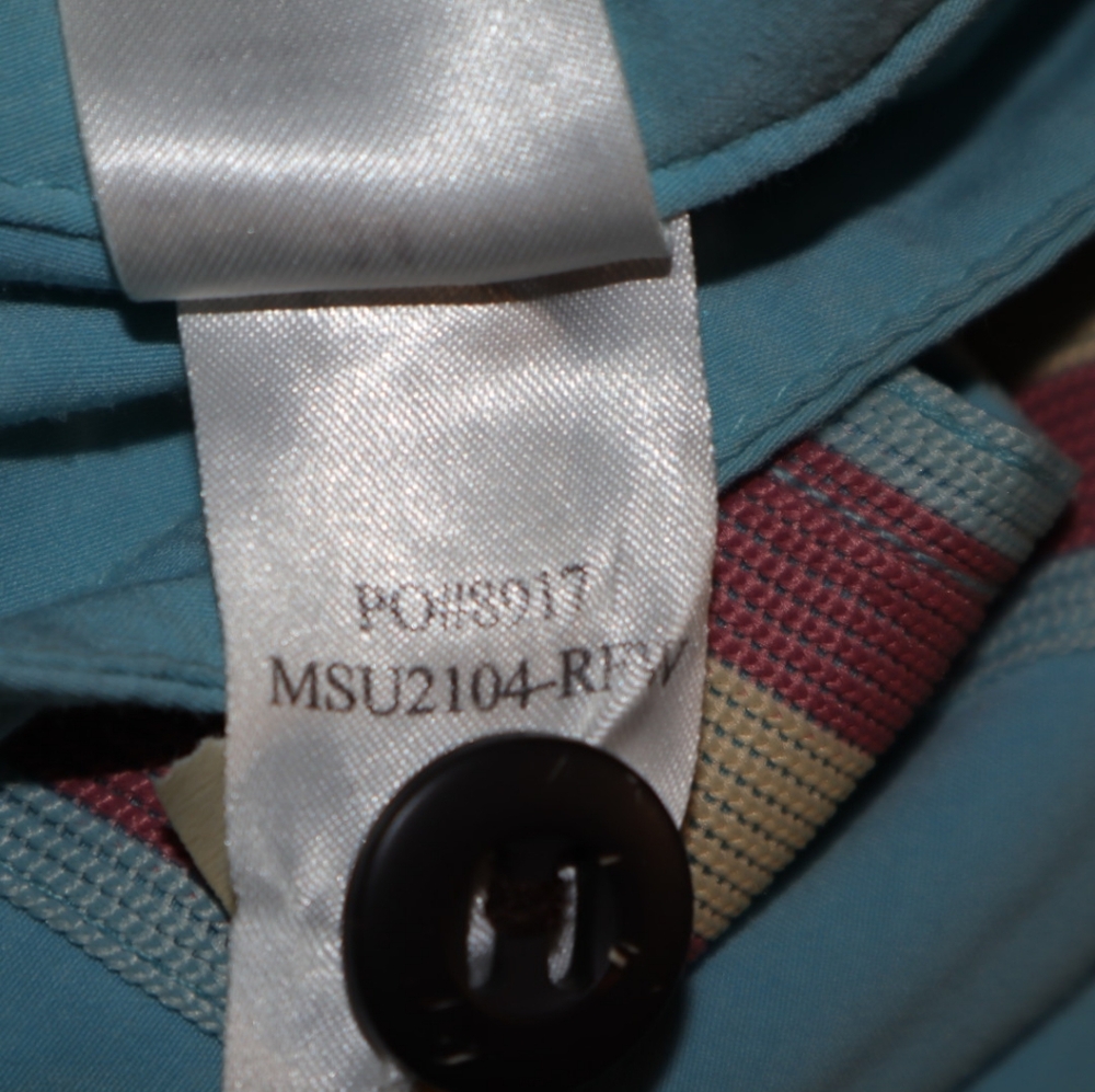 Faherty Biarritz Boardshort - Blue Horizon StripeSize 34 - Picture 12 of 12